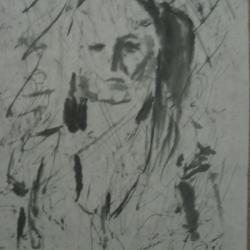 Woman on Rice Paper